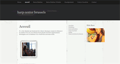 Desktop Screenshot of harpcenterbrussels.com